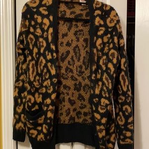 Cheetah cardigan